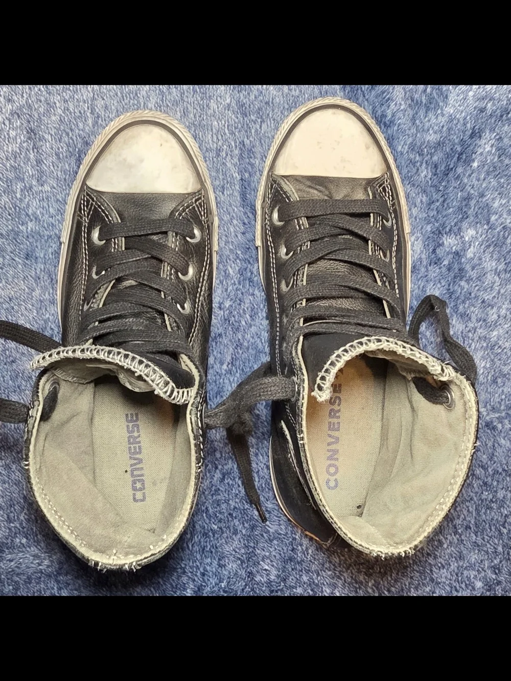 Converse Chuck Taylor All Star Leather Ltd Smoked Sneakers - Picture 5 of 7
